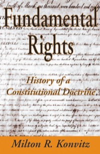 صورة الغلاف: Fundamental Rights 1st edition 9780765800411