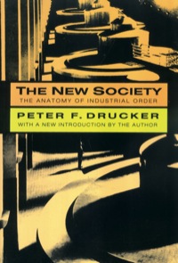 Cover image: The New Society 1st edition 9781560006244