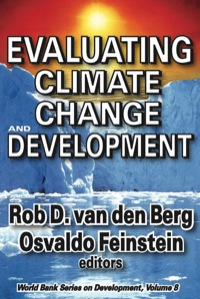 Imagen de portada: Evaluating Climate Change and Development 1st edition 9781412810432