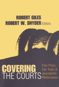 Imagen de portada: Covering the Courts 1st edition 9780765804624