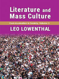 Imagen de portada: Literature and Mass Culture 9780878554898