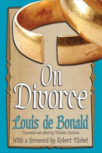 Cover image: On Divorce 1st edition 9780887384394