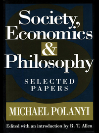 Cover image: Society, Economics, and Philosophy 9781560002789