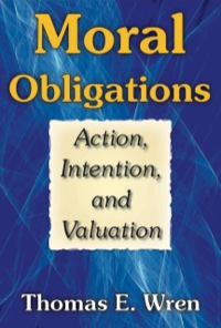 Titelbild: Moral Obligations 1st edition 9781412813402