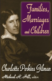 Imagen de portada: Families, Marriages, and Children 1st edition 9781412814850