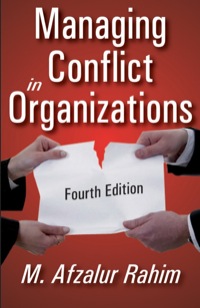 Cover image: Managing Conflict in Organizations 4th edition 9781412814560