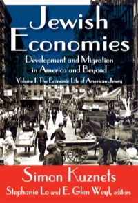 Imagen de portada: Jewish Economies (Volume 1) 1st edition 9781412842112
