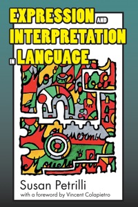 Cover image: Expression and Interpretation in Language 1st edition 9781412842631