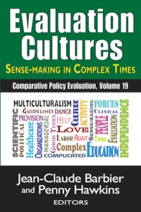 Cover image: Evaluation CulturesSense-making in Complex Times 1st edition 9781412849425
