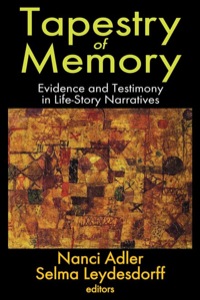 Cover image: Tapestry of Memory 1st edition 9781412851657