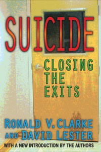 Cover image: Suicide 1st edition 9781412851695