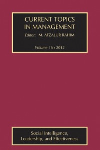 Omslagafbeelding: Social Intelligence, Leadership, and Problem Solving 1st edition 9781412851732