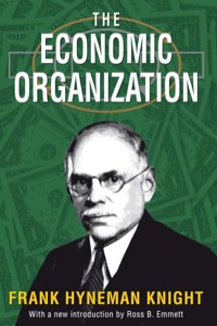表紙画像: The Economic Organization 1st edition 9781412851787