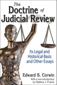 Imagen de portada: The Doctrine of Judicial Review 1st edition 9781412853705