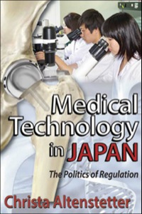 Imagen de portada: Medical Technology in Japan 1st edition 9781412854610