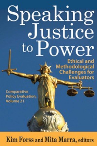 Imagen de portada: Speaking Justice to Power 1st edition 9781412854764