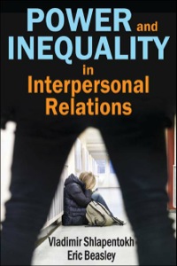 Cover image: Power and Inequality in Interpersonal Relations 1st edition 9781412855662