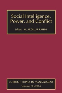 Cover image: Social Intelligence, Power, and Conflict 1st edition 9781412855693