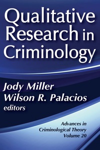 Cover image: Qualitative Research in Criminology 1st edition 9781412856775