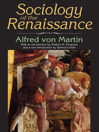 Cover image: Sociology of the Renaissance 9781412856867