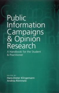 Titelbild: Public Information Campaigns and Opinion Research 1st edition 9780761964315