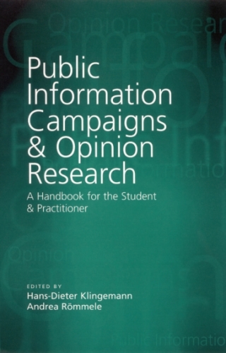 Cover image: Public Information Campaigns and Opinion Research 1st edition 9780761964315