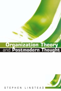 Imagen de portada: Organization Theory and Postmodern Thought 1st edition 9780761953104