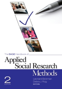 Omslagafbeelding: The SAGE Handbook of Applied Social Research Methods 2nd edition 9781412950312