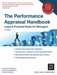 表紙画像: Performance Appraisal Handbook 2nd edition 9781413305678