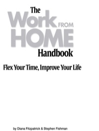 Cover image: Work From Home Handbook 1st edition 9781413307016