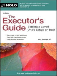Cover image: Executor's Guide, The 5th edition 9781413316797