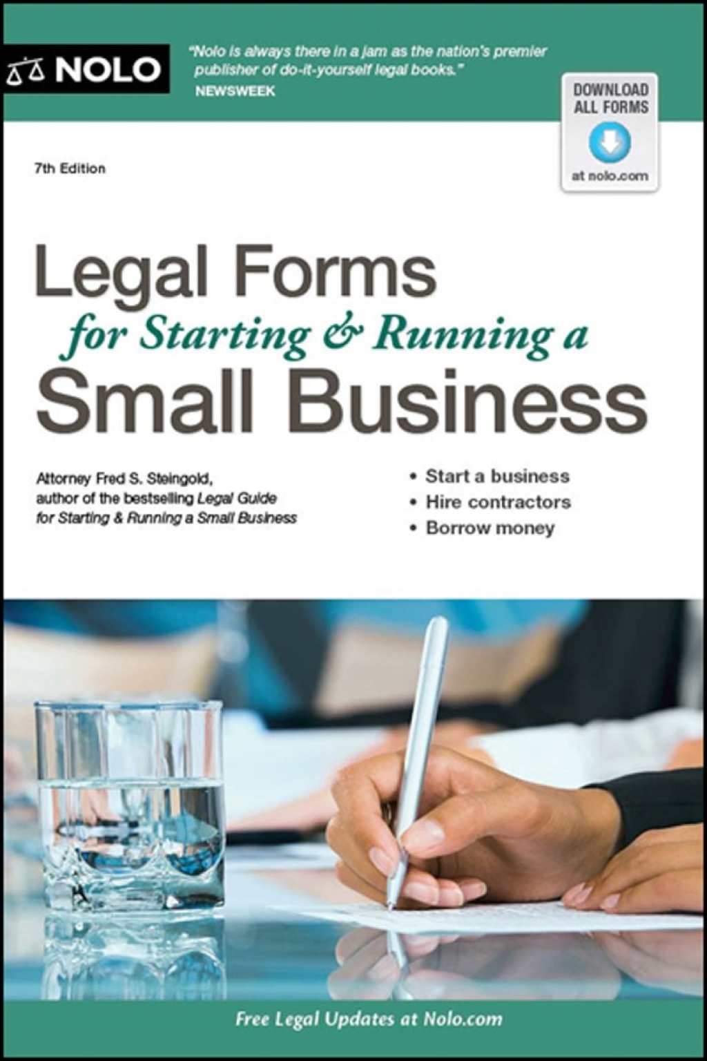 Legal Forms for Starting  Running a Small Business  7th Edition eBook