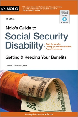 Cover image: Nolo's Guide to Social Security Disability: Getting & Keeping Your Benefits 6th edition 9781413316896