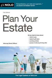 Cover image: Plan Your Estate 11th edition 9781413317206