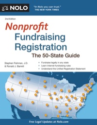 Cover image: Nonprofit Fundraising Registration: The 50-State Guide 2nd edition 9781413317725