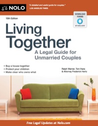 Omslagafbeelding: Living Together: A Legal Guide for Unmarried Couples 15th edition 9781413318319