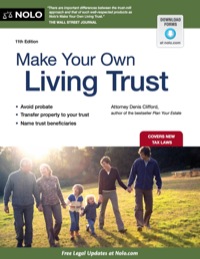Cover image: Make Your Own Living Trust 11th edition 9781413318357