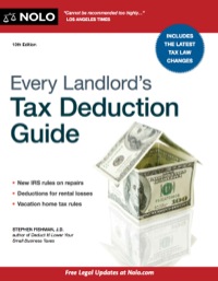 Cover image: Every Landlord’s Tax Deduction Guide 10th edition 9781413319279