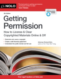 Cover image: Getting Permission: How to License & Clear Copyrighted Materials Online & Off 5th edition 9781413319330