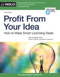 Omslagafbeelding: Profit From Your Idea: How to Make Smart Licensing Deals 8th edition 9781413320572