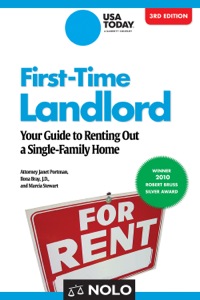 Omslagafbeelding: First-Time Landlord: Your Guide to Renting out a Single-Family Home 3rd edition 9781413320657