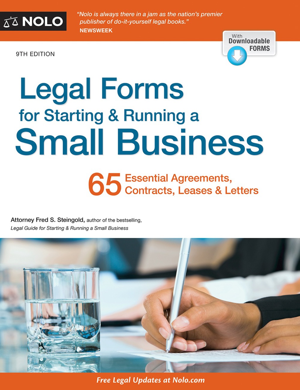 Legal Forms for Starting  Running a Small Business  9th Edition eBook
