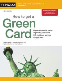 Imagen de portada: How to Get a Green Card 12th edition 9781413322552