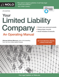 Imagen de portada: Your Limited Liability Company 8th edition 9781413322613