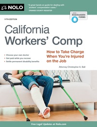 Imagen de portada: California Workers' Comp 11th edition 9781413322699