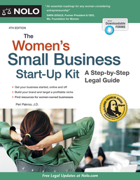 Omslagafbeelding: Women's Small Business Start-Up Kit, The: A Step-by-Step Legal Guide 4th edition 9781413322750