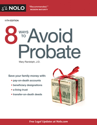 Imagen de portada: 8 Ways to Avoid Probate 11th edition 9781413322774