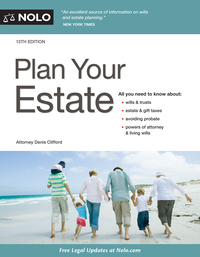 Titelbild: Plan Your Estate 13th edition 9781413322859