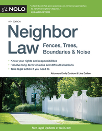 Cover image: Neighbor Law 9th edition 9781413323412