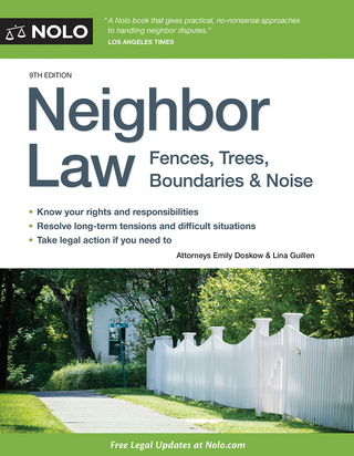 صورة الغلاف: Neighbor Law 9th edition 9781413323412